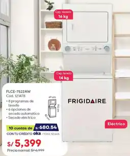 Hiraoka Frigidaire FLCE-7522AW oferta