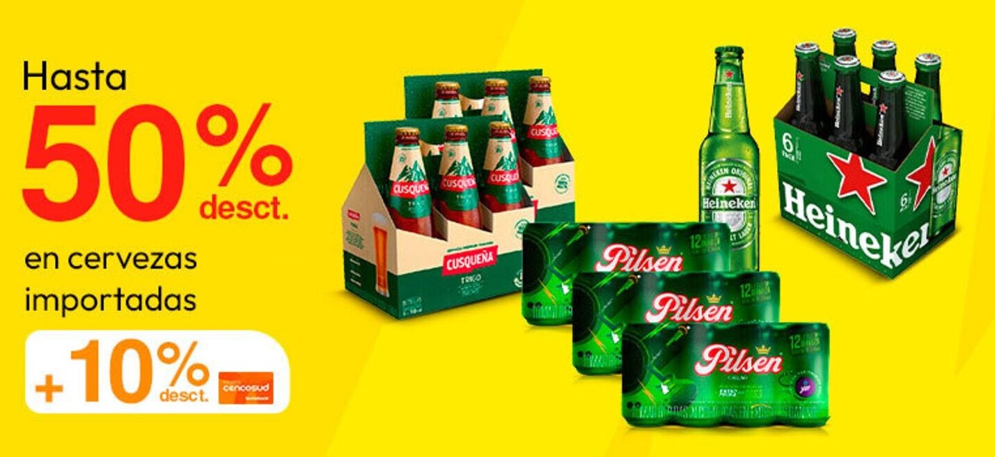 Metro En cervezas importadas oferta