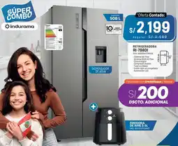 Indurama refrigeradora RI-788DI