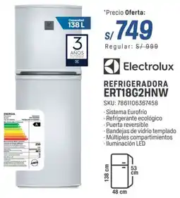El Gallo Más Gallo Electrolux refrigeradora oferta