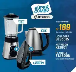 El Gallo Más Gallo Imaco licuadora BLS3515 oferta