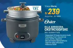 El Gallo Más Gallo Oster olla arrocera CKSTRC10DFSKE oferta