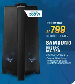 El Gallo Más Gallo Samsung one box mx-t50 oferta
