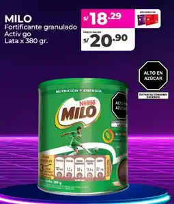 Vega Milo activ go fortificante granulado oferta