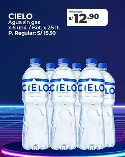 Vega Cielo agua sin gas oferta