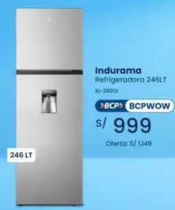 Tiendas EFE Indurama refrigeradora oferta