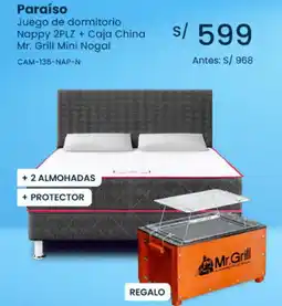 Tiendas EFE Paraíso juego de dormitorio oferta