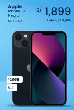 Tiendas EFE Apple iPhone 13 Negro 6.1" oferta