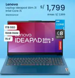 Tiendas EFE Lenovo laptop ideapad slim 3 oferta