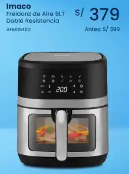 Tiendas EFE Imaco freidora de aire oferta