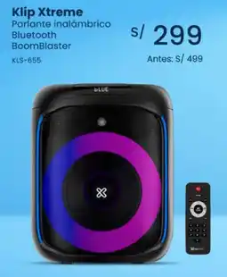 Tiendas EFE Klip xtreme parlante inalámbrico oferta