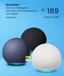 Tiendas EFE Amazon altavoz inteligente oferta