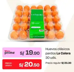 Wong La calera huevos clásicos pardos oferta