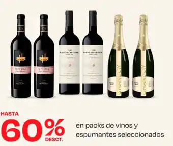 Wong En packs de vinos y espumantes seleccionados oferta