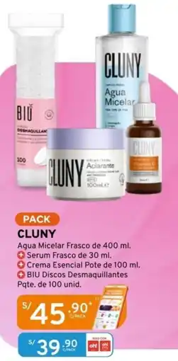 Mifarma Cluny agua micelar frasco oferta