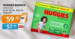 Mifarma Huggies bigpack active sec oferta
