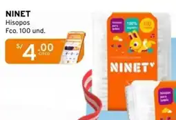 Mifarma Ninet hisopos oferta
