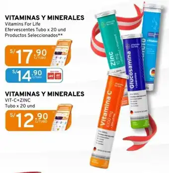 Mifarma Vitaminas y minerales vitamins for life oferta