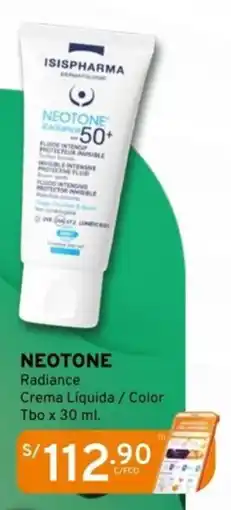 Mifarma Neotone radiance crema líquida / color oferta