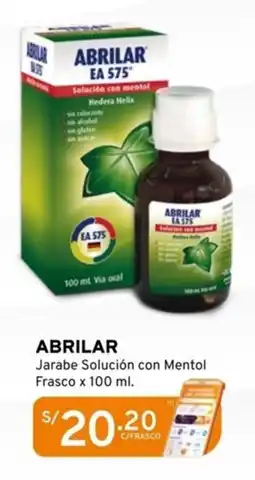 Mifarma Abrilar jarabe solución con mentol oferta