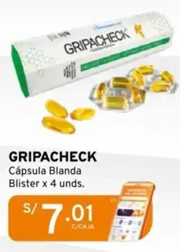 Mifarma Gripacheck cápsula blanda blister oferta