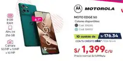 Hiraoka Motorola moto edge 50 oferta
