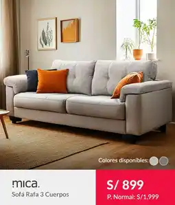 Falabella Mica sofá rafa 3 cuerpos oferta