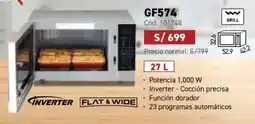 Hiraoka Panasonic Microondas GF574 oferta