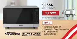 Hiraoka Panasonic Microondas SF564 oferta