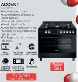 Hiraoka Klimatic Accent Cocina de Pie oferta