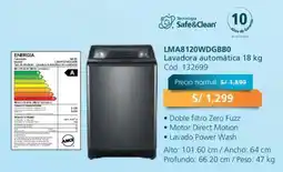 Hiraoka Mabe Lavadora automática 18 kg oferta