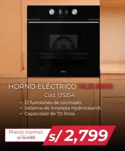 Hiraoka Teka horno eléctrico oferta