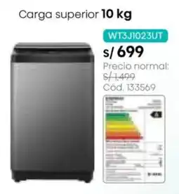 Hiraoka Hisense Lavadoras Carga superior 10 kg oferta