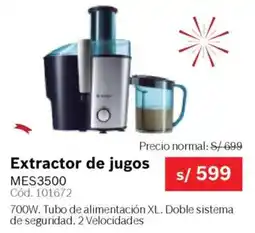 Hiraoka Extractor de jugos oferta