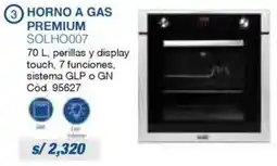 Hiraoka Horno a gas premium oferta