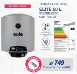 Hiraoka Terma eléctrica elite oferta