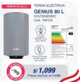 Hiraoka Terma eléctrica genius oferta
