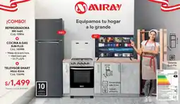 Hiraoka Miray refrigeradora rm-164h + cocina a gas rubi plus oferta