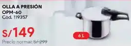 Hiraoka Olla a presión OPM-60 oferta