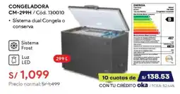 Hiraoka Miray congeladora CM-299H oferta