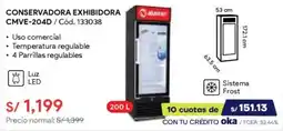 Hiraoka Miray conservadora exhibidora oferta