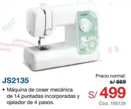 Hiraoka Brother JS2135 oferta