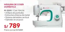 Hiraoka Singer máquina de coser doméstica oferta