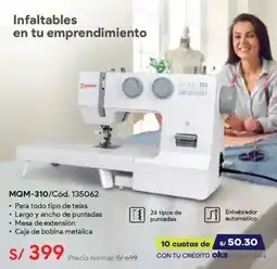 Hiraoka Miray infaltables en tu emprendimiento MQM-310 oferta