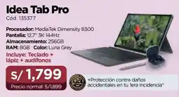 Hiraoka Lenovo idea tab pro oferta