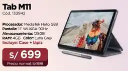 Hiraoka Lenovo Tab M11 oferta