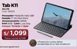 Hiraoka Lenovo Tab K11 oferta