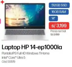 Hiraoka HP laptop 14-ep1000la oferta
