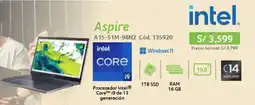 Hiraoka Acer aspire A15-51M-98N2 oferta