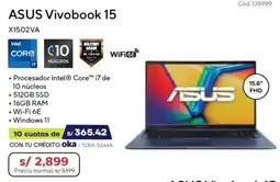Hiraoka Asus vivobook 15 oferta
